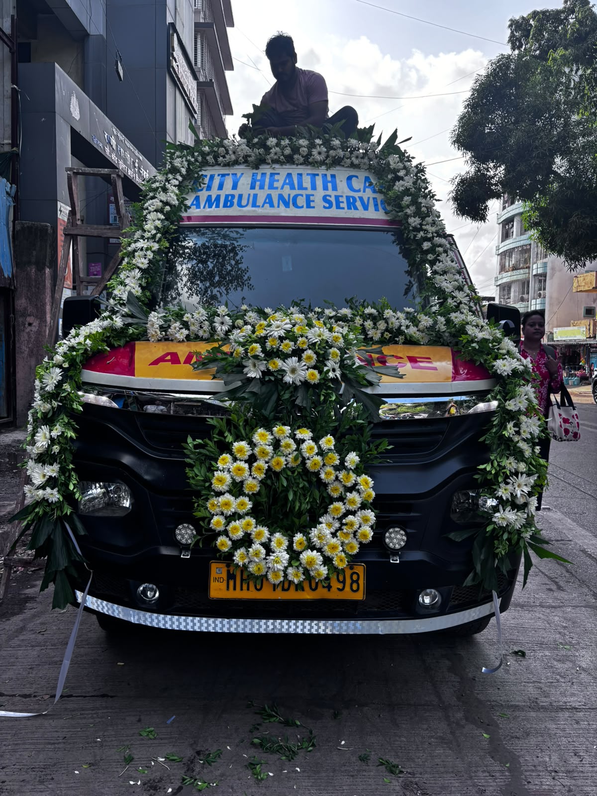 Antim Sanskar service vehicle